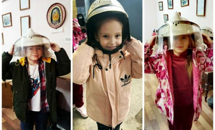 Воспитанники детсада №34 совершили экскурсию на пожарную каланчу Ельца