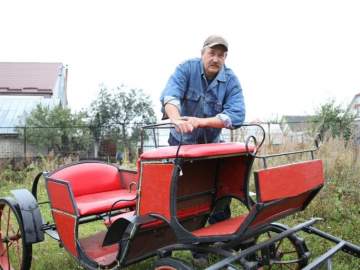 Дилижансы и кареты создаёт умелец из Ельца