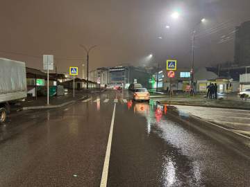 В Липецке пешеход попал под колеса иномарки