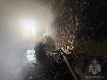 Утром 25 ноября в горящей квартире десятиэтажки микрорайона Александровский в Ельце пострадала 84-летняя женщина