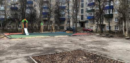 Спортивная площадка в микрорайоне Новые дома осталась без спортивных атрибутов!