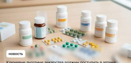 Липецкая область решает вопрос с поставками льготных лекарств