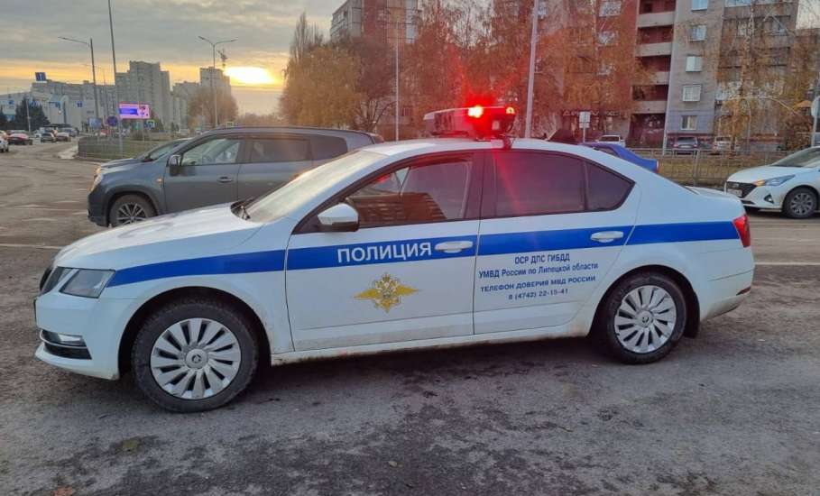 На территории Липецкой области автоинспекторы выявили 2755 нарушений ПДД за сутки