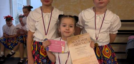 Коллектив эстрадного танца «Вдохновение» привёз дипломы со Всероссийского конкурса талантов