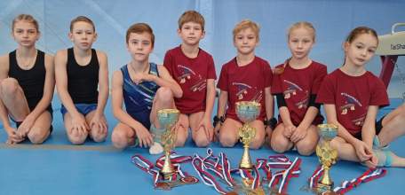 С 25 по 28 ноября в городе Ступино Московской области прошли ежегодные межрегиональные соревнования по спортивной гимнастике "Только в доскок"
