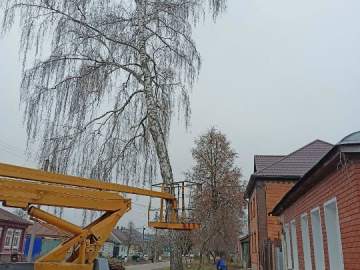 В Ельце проведена механизированная и ручная уборка мусора на Аргамаченском кладбище и на Ольшанском кладбище