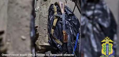 В Липецке 46-летний мужчина ответит перед судом за хранение на своей даче АК-74 и 75 патронов к нему