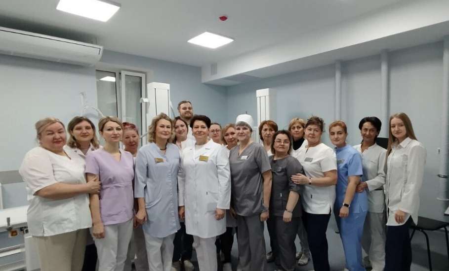 В Липецкой областной клинической инфекционной больнице после капремонта открыто отделение лучевой диагностики