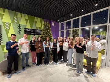 Студенты-медики оживили атмосферу праздника!