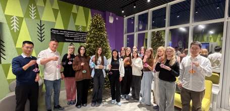 Студенты-медики оживили атмосферу праздника!