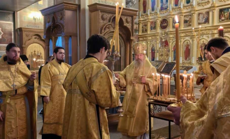 В Знаменском женском монастыре Ельца сегодня прошла  панихида по приснопоминаемой игумении Антонии (Поликаровой)