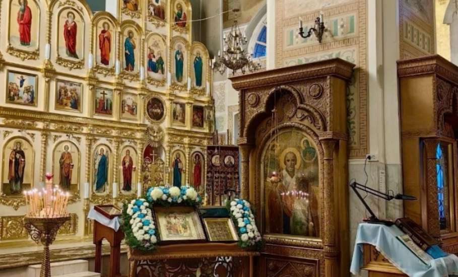 В Знаменском женском монастыре Ельца сегодня прошла  панихида по приснопоминаемой игумении Антонии (Поликаровой)