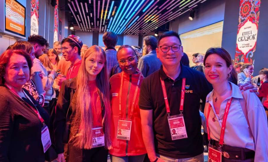 Студентка ЕГУ им. И. А. Бунина Вероника Рябцева приняла участие в международном форуме "Мы вместе", который прошёл в Москве