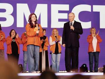 Студентка ЕГУ им. И. А. Бунина Вероника Рябцева приняла участие в международном форуме "Мы вместе", который прошёл в Москве