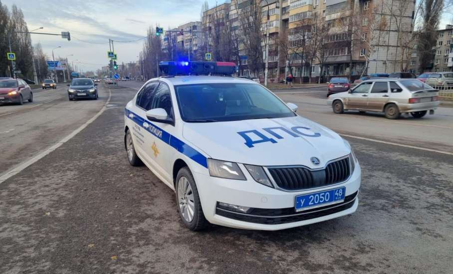 На территории Липецкой области автоинспекторы выявили 3113 нарушения ПДД за сутки