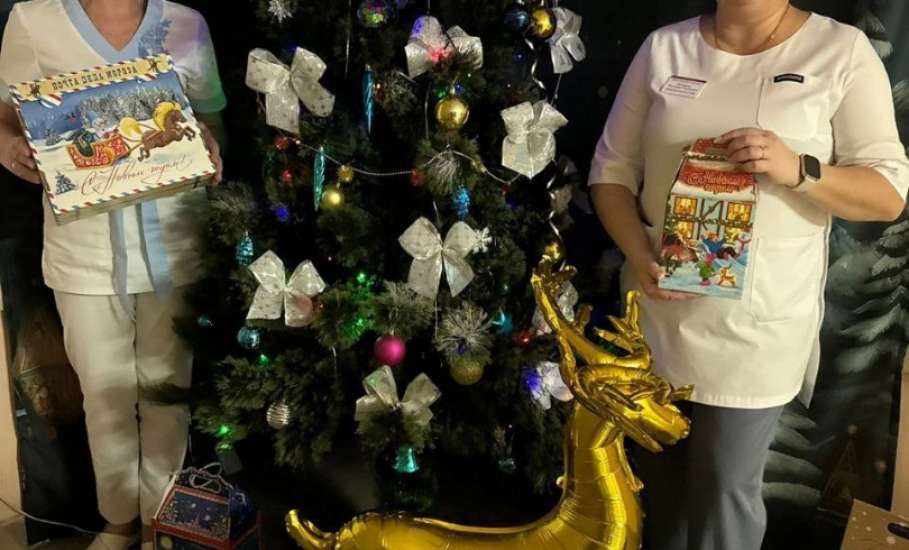 Новогодняя сказка в Елецкой детской больнице!