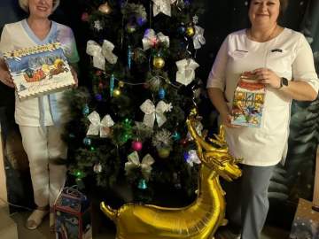 Новогодняя сказка в Елецкой детской больнице!