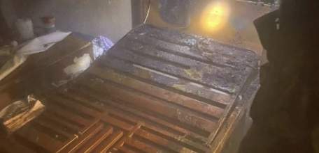 В горящей елецкой пятиэтажке пострадал 75-летний мужчина