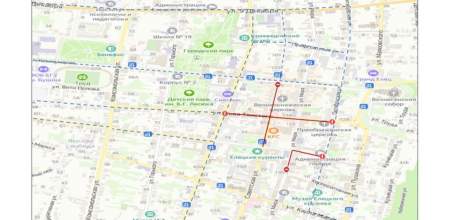 В Ельце будет временно прекращено движение автотранспорта в связи с праздниками