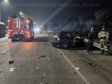 Полицейские Елецкого района устанавливают обстоятельства смертельного  ДТП!