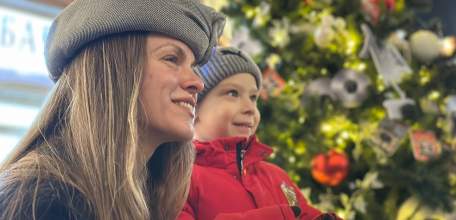 Такая атмосфера была сегодня вечером на улице Мира. Фотографии