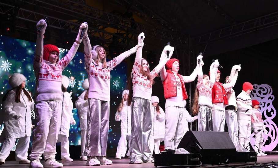 Сегодня в самом сердце Ельца, на улице Мира открылись фестивали &laquo;Новогодние огни древнего города&raquo; и &laquo;Ёлки Липецкой земли&raquo;