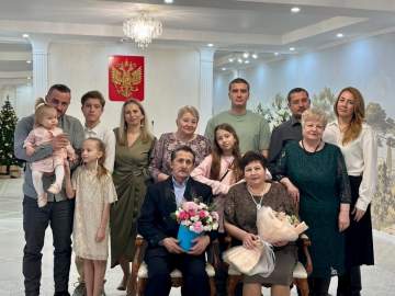 Семья из Елецкого района отметила &laquo;Золотой&raquo; юбилей!