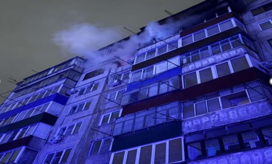 Две женщины погибли в пожаре в грязинской девятиэтажке!