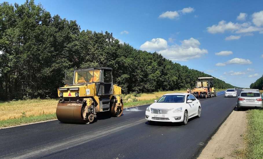 В 2025 году в Липецкой области отремонтировали 83 км опорных дорог