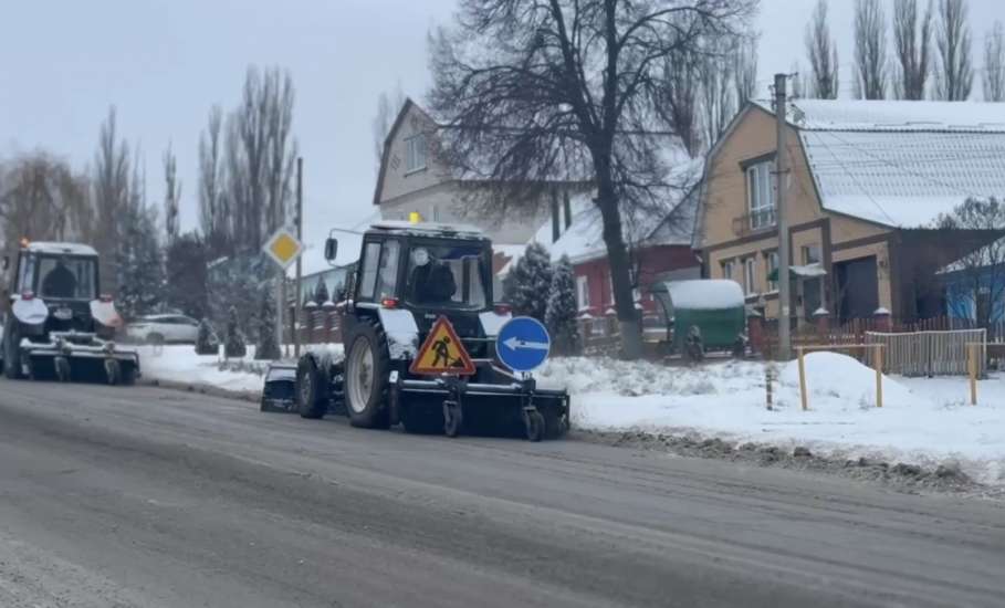 Вячеслав Жабин: &laquo;Прогнозы синоптиков подтвердились: Елец встречает первый сильный снегопад!&raquo;