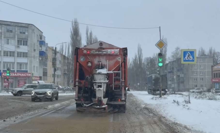 Вячеслав Жабин: &laquo;Прогнозы синоптиков подтвердились: Елец встречает первый сильный снегопад!&raquo;