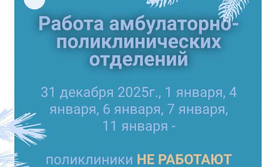 Травмпункты будут работать круглосуточно в новогодние праздники!