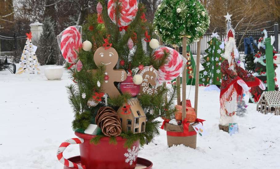 В Ельце подведены итоги ставшего уже традиционным городского смотра-конкурса &laquo;Парад новогодних ёлок-2026&raquo;