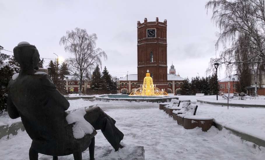 Фотогалерея зимнего города Ельца. Со снегом!
