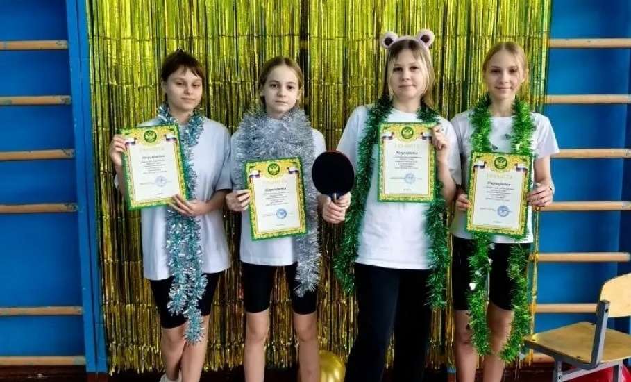 В преддверии Нового года состоялся открытый Новогодний турнир по настольному теннису среди обучающихся МАОУ ДО &laquo;Детско-юношеский центр им. Б. Г. Лесюка&raquo;