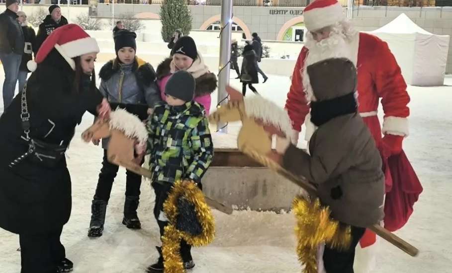 Новогоднее волшебство в нашем городе!