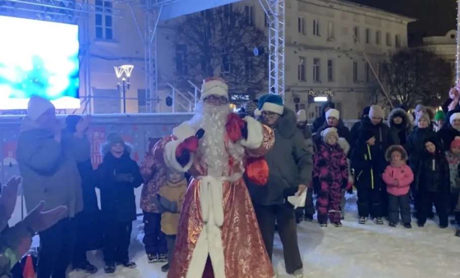 Новогоднее волшебство в нашем городе!