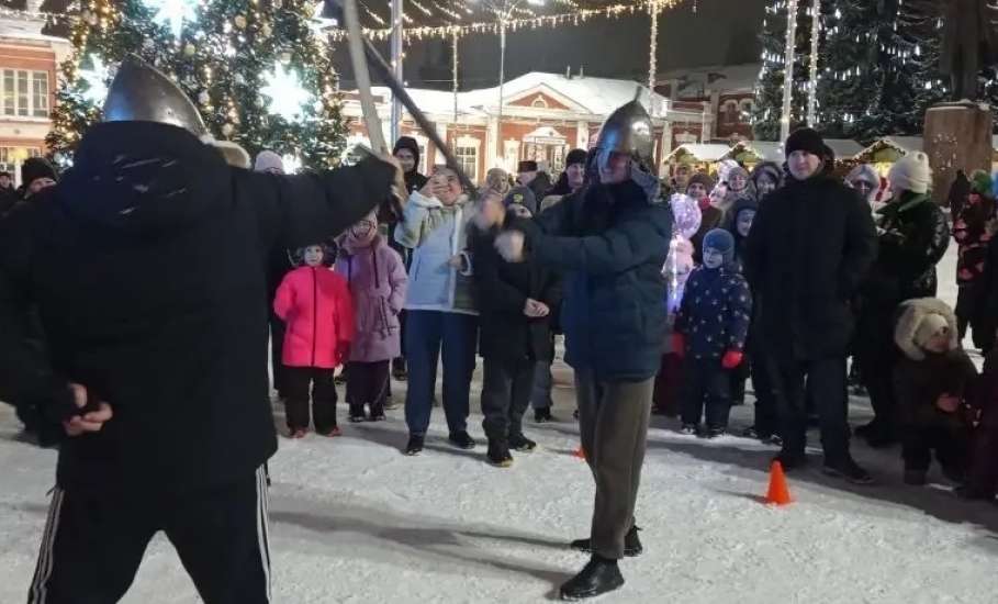 Новогоднее волшебство в нашем городе!