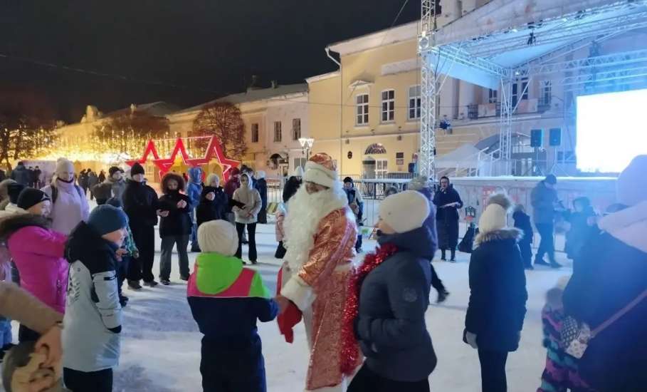 Новогоднее волшебство в нашем городе!