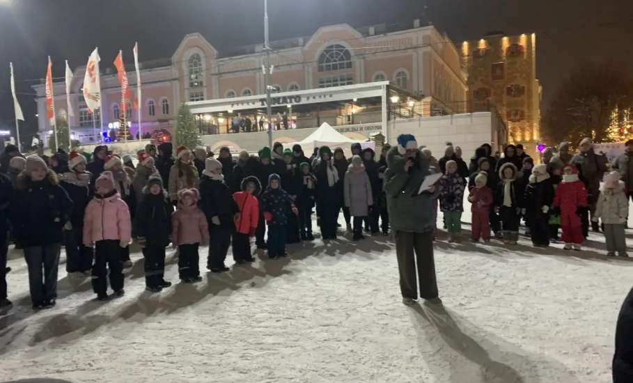 Новогоднее волшебство в нашем городе!