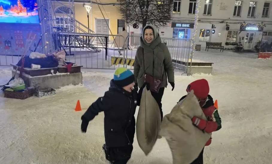 Новогоднее волшебство в нашем городе!