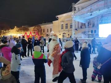 Новогоднее волшебство в нашем городе!