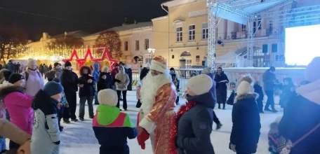 Новогоднее волшебство в нашем городе!