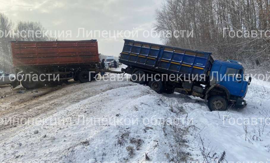 В Липецком районе автоинспекторы устанавливают обстоятельства смертельного ДТП!