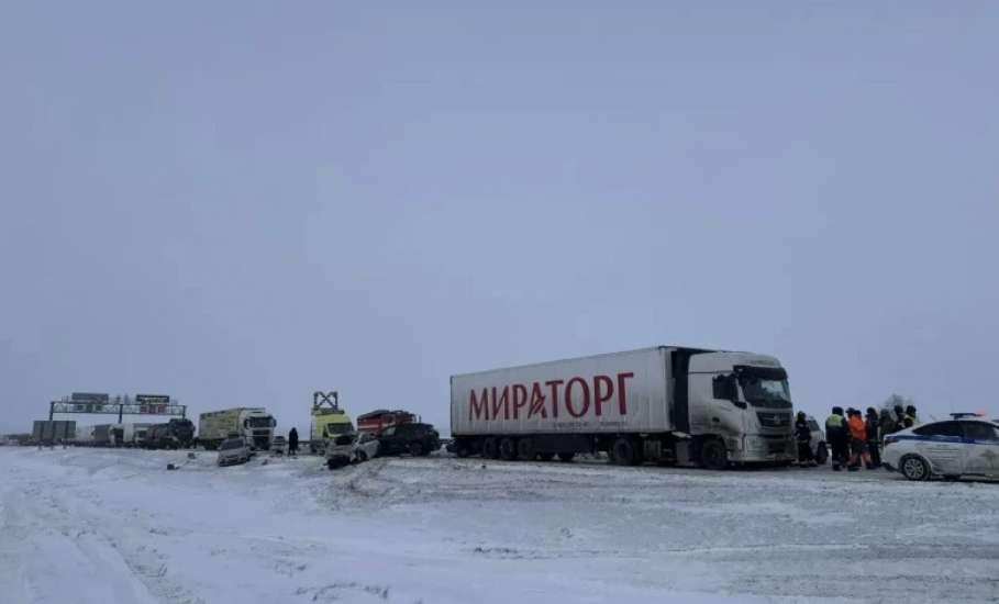 Десять автомобилей попали в массовое ДТП на трассе &laquo;Дон&raquo; в Елецком округе!