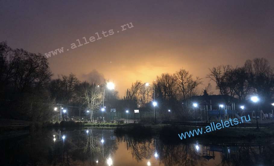 Игорь Артамонов: &laquo;Пожарные локализовали возгорание в промышленной зоне Ельца после падения БПЛА&raquo;