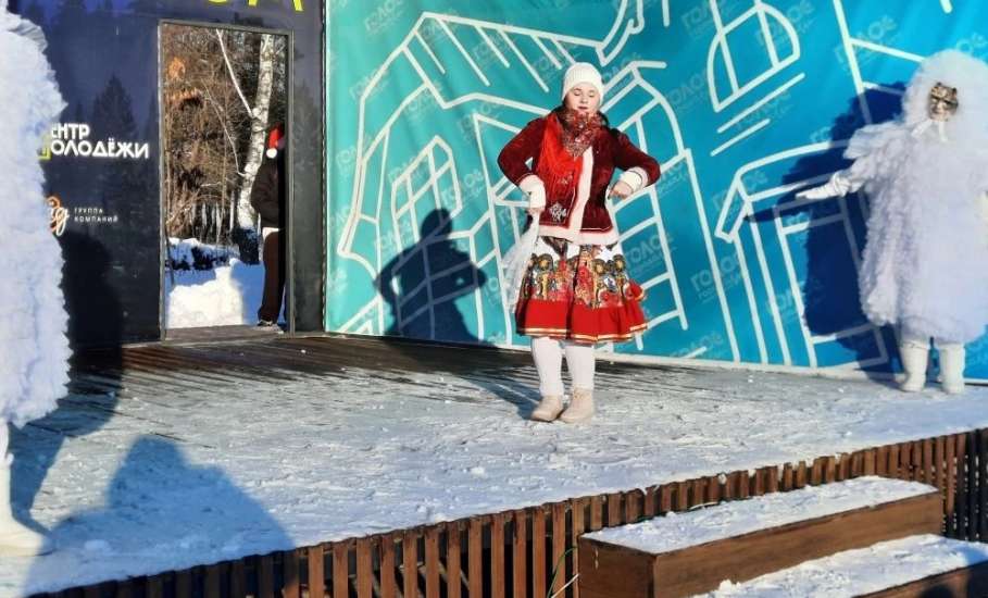 Новогодняя сказка в Парке 40-летия Октября!