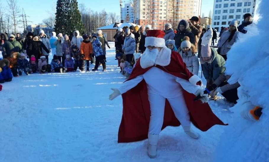 Новогодняя сказка в Парке 40-летия Октября!