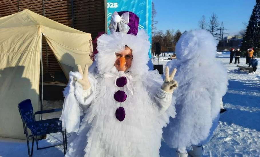 Новогодняя сказка в Парке 40-летия Октября!