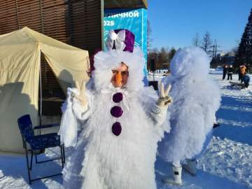 Новогодняя сказка в Парке 40-летия Октября!